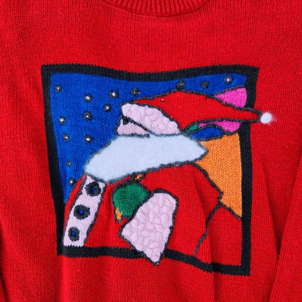 Vintage Santa Sweater